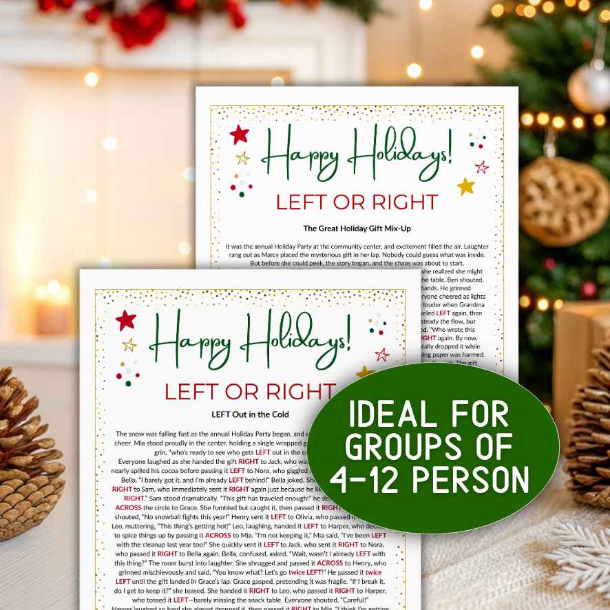 HOLIDAY LEFT RIGHT GAME - Image 5