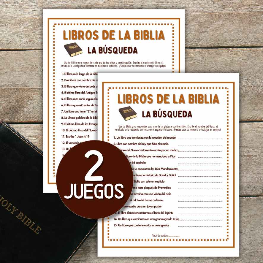 JUEGO BIBLICO EN ESPAÑOL - Image 2