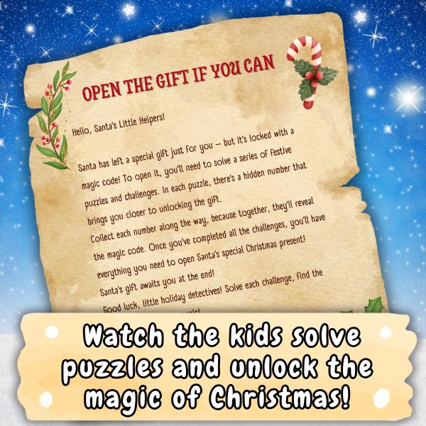 KIDS CHRISTMAS ESCAPE ROOM GAME - Image 4