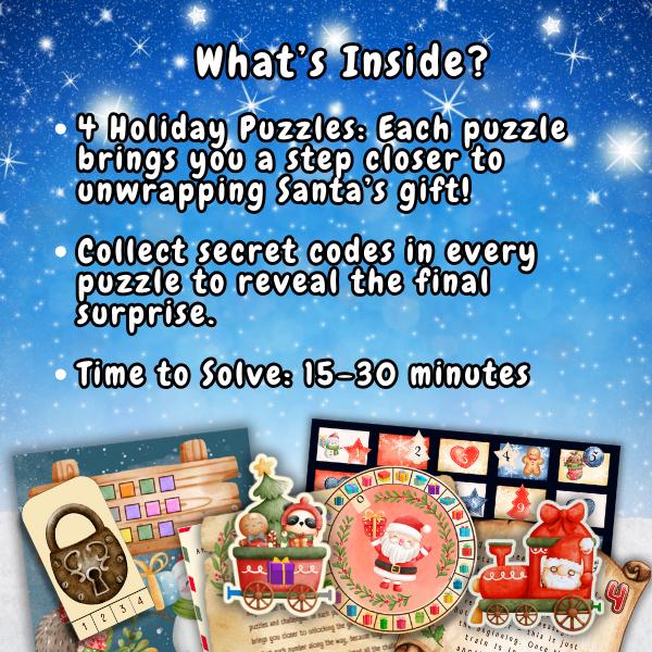 KIDS CHRISTMAS ESCAPE ROOM GAME - Image 6