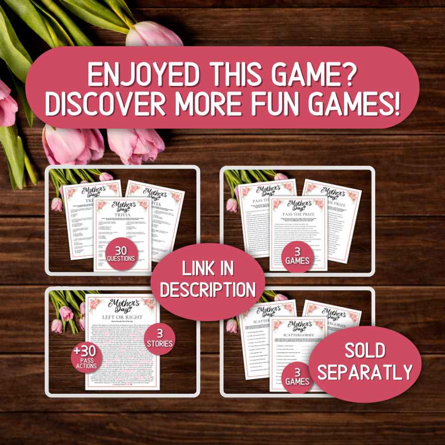 MOTHERS DAY GAMES BUNDLE - Image 13