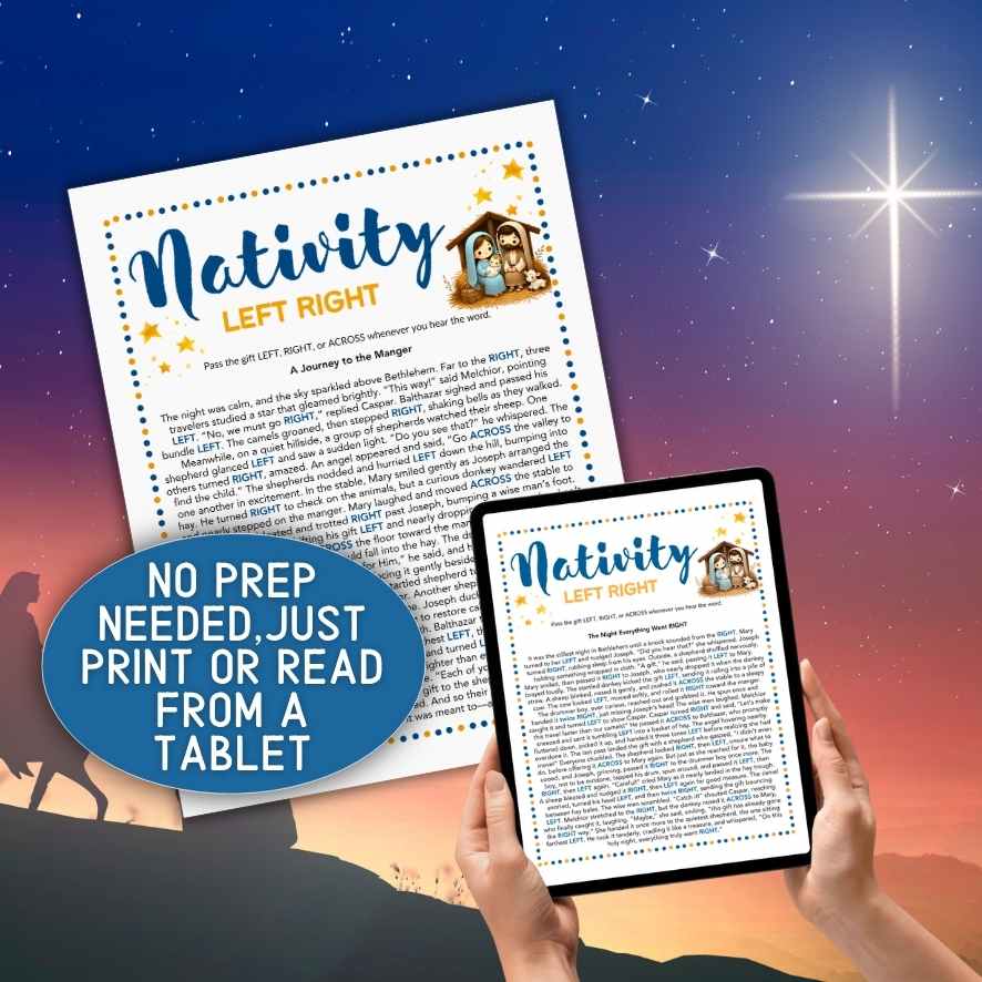 NATIVITY LEFT RIGHT ACROSS GAME - Image 4