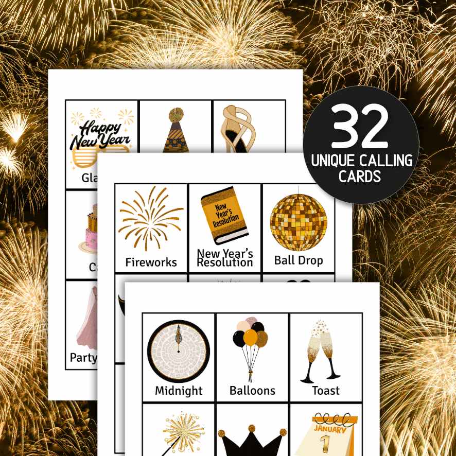 NEW YEARS BINGO PRINTABLE - Image 7