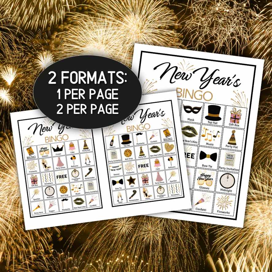 NEW YEARS BINGO PRINTABLE - Image 8