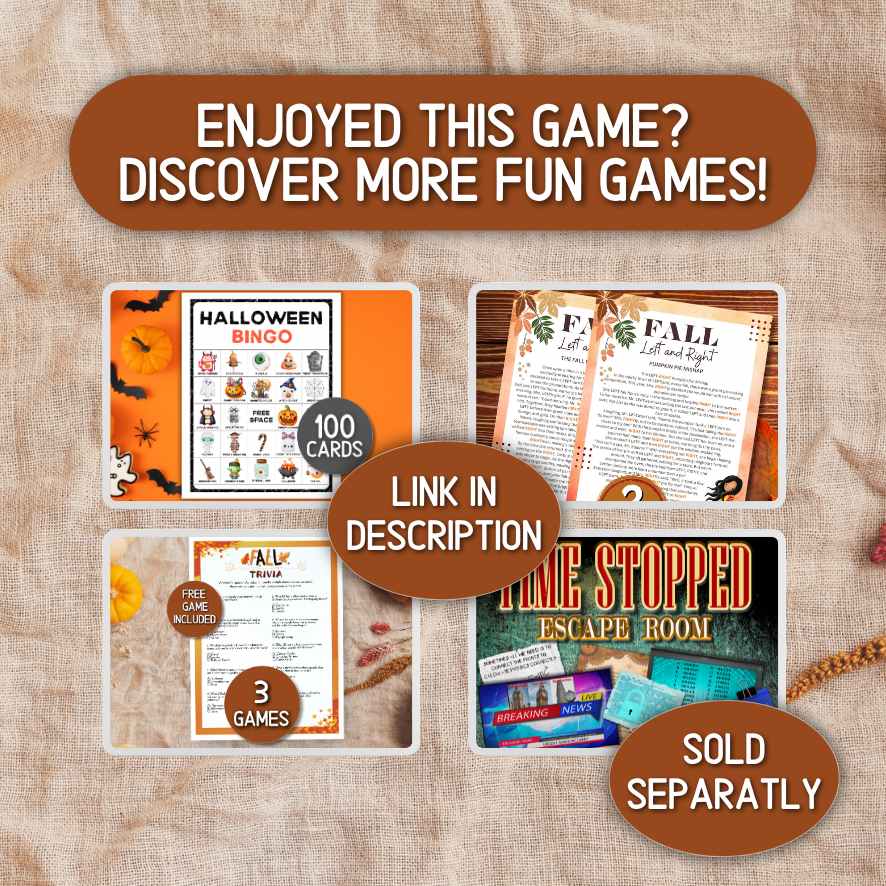 PASS THE PUMPKIN GAME PRINTABLE - Image 9