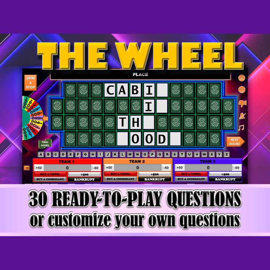POWERPOINT GAMES FEUD AND WHEEL - Image 2