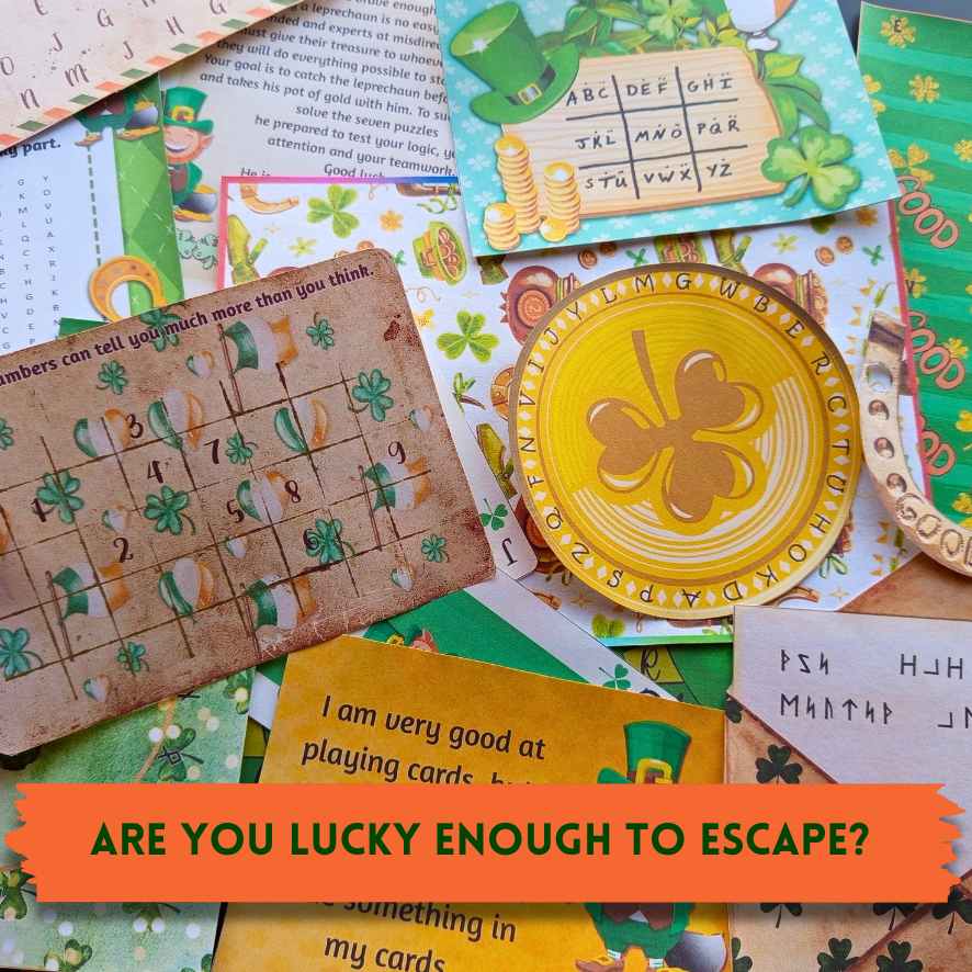 SAINT PATRICK'S DAY ESCAPE ROOM - PRINT AND PLAY - Image 3
