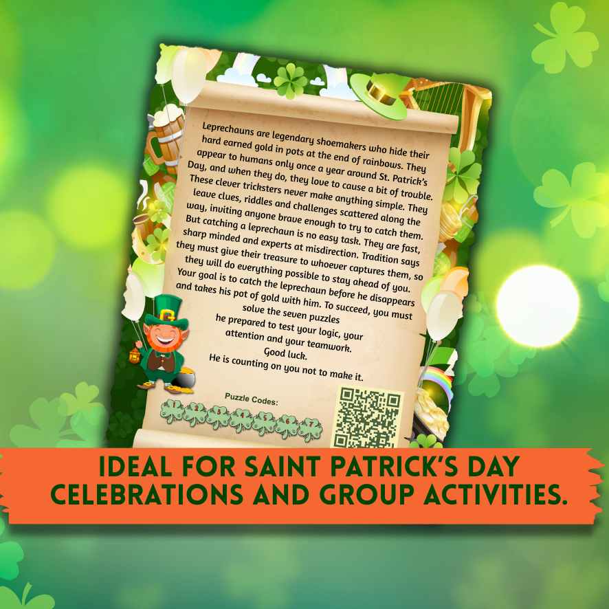 SAINT PATRICK'S DAY ESCAPE ROOM - PRINT AND PLAY - Image 6