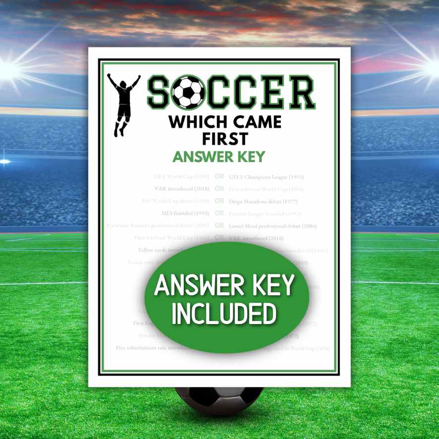 SOCCER WHICH CAME FIRST GAME - Image 4