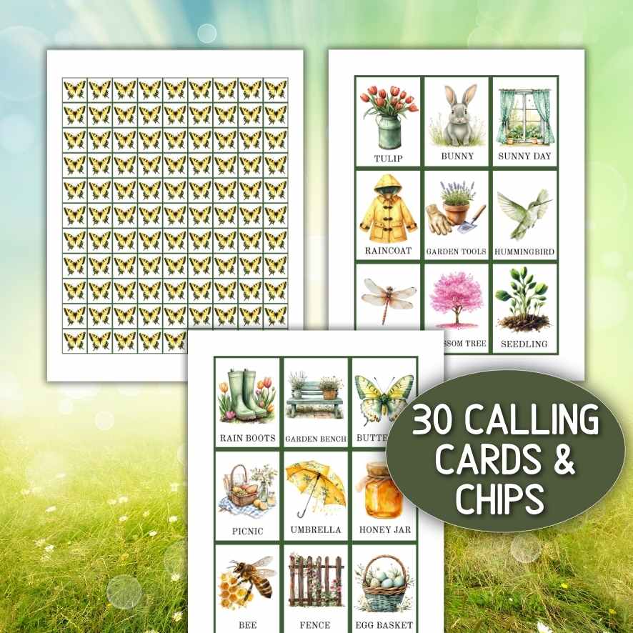 SPRING BINGO 100 FOR ADULTS - Image 6