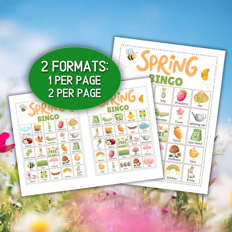 SPRING BINGO GAME PRINTABLE - Image 8