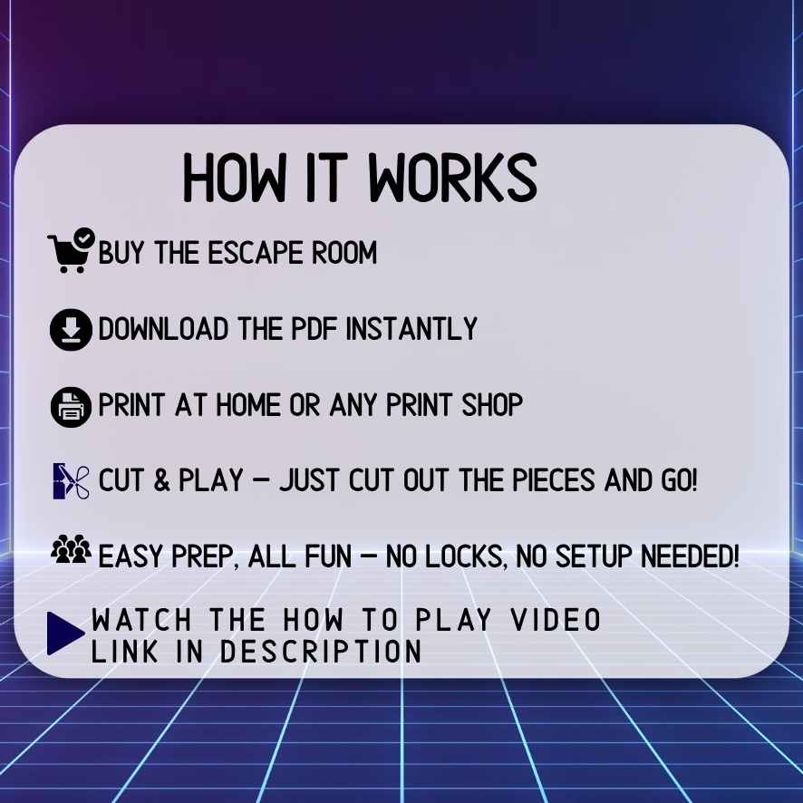 SPY ESCAPE ROOM GAME - PRINT AND PLAY - Image 8
