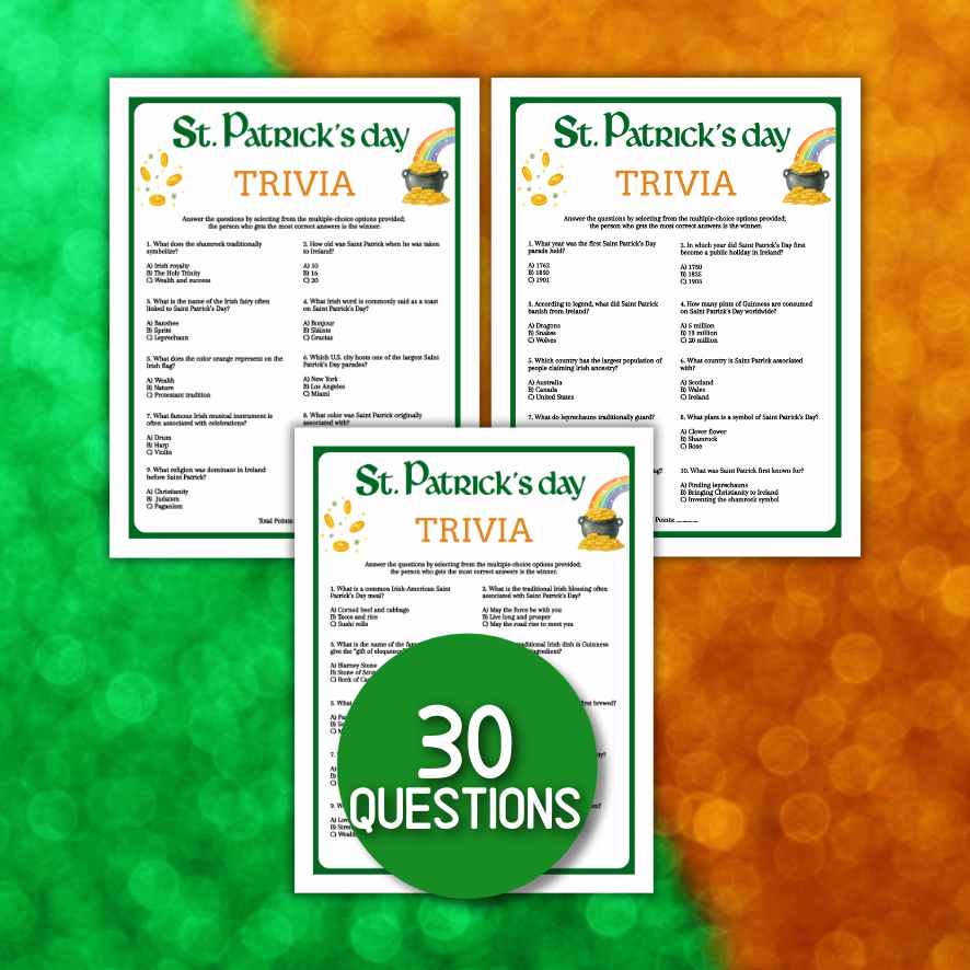 ST.PATRICK´S TRIVIA GAME - Image 2