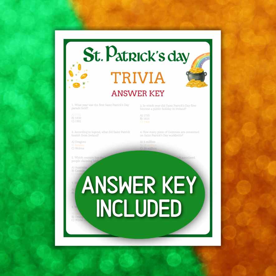 ST.PATRICK´S TRIVIA GAME - Image 3