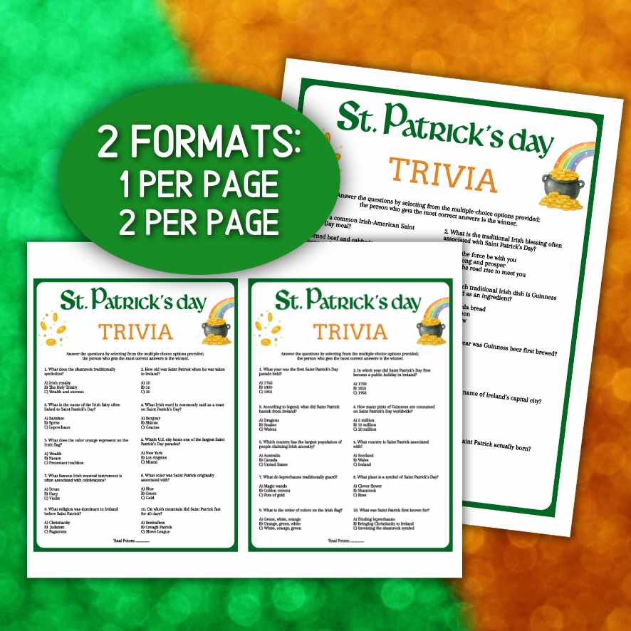 ST.PATRICK´S TRIVIA GAME - Image 4