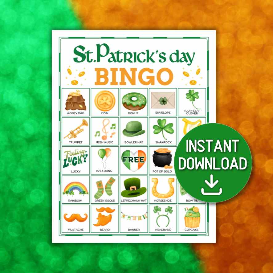 ST.PATRICKS DAY BINGO CARDS - Image 2