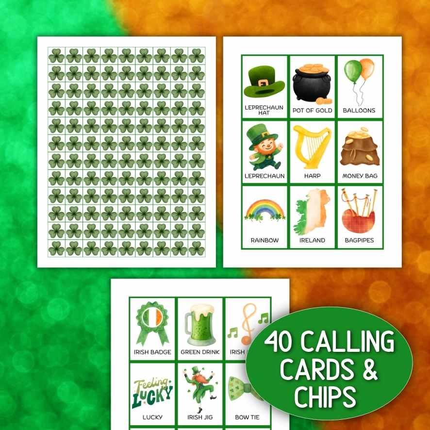 ST.PATRICKS DAY BINGO CARDS - Image 6