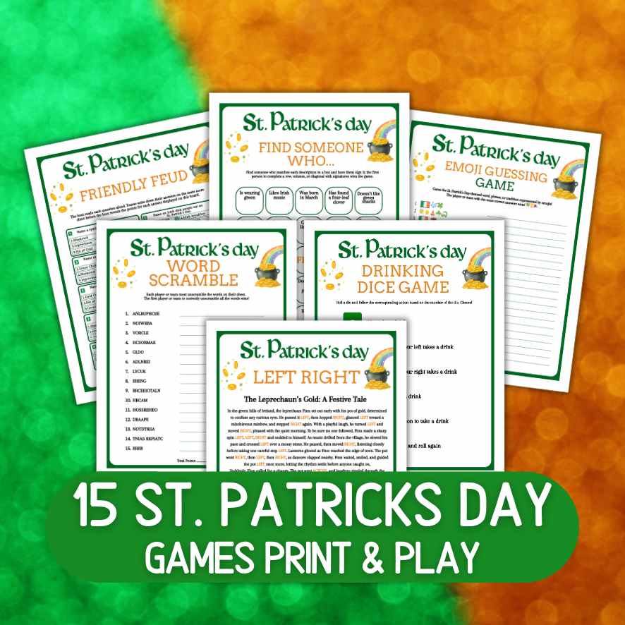 ST.PATRICKS DAY GAMES BUNDLE