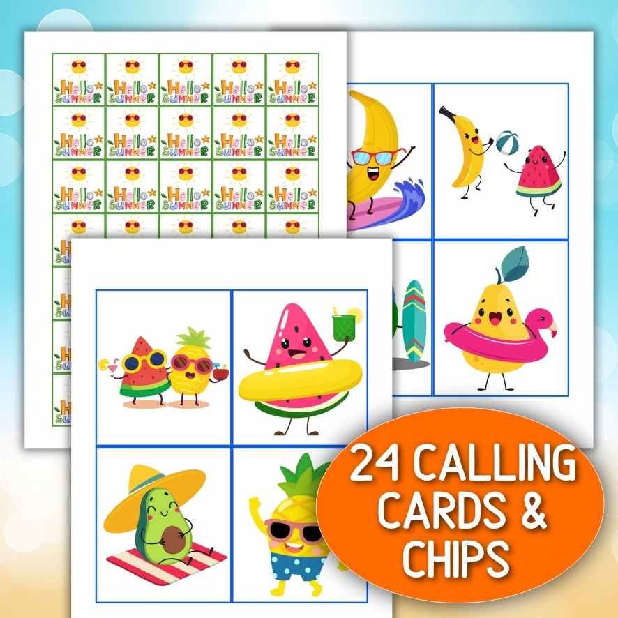 SUMMER BINGO PRINTABLE - Image 5