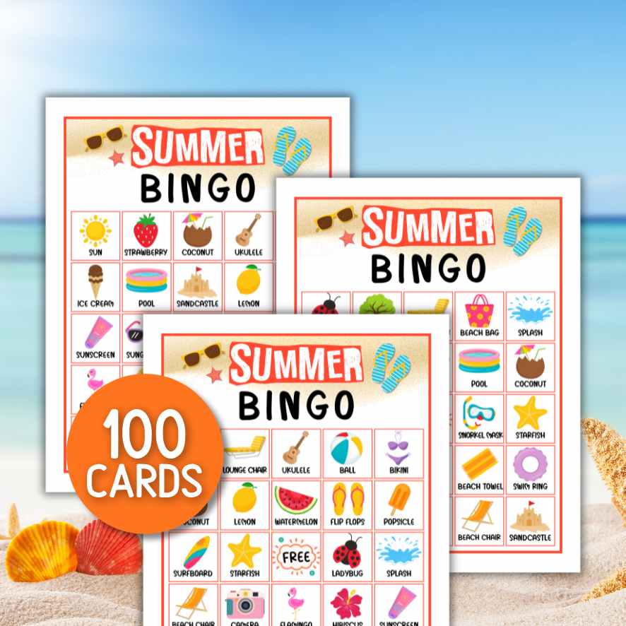 SUMMER BINGO PRINTABLE GAME - Image 3