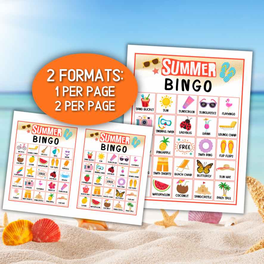 SUMMER BINGO PRINTABLE GAME - Image 6