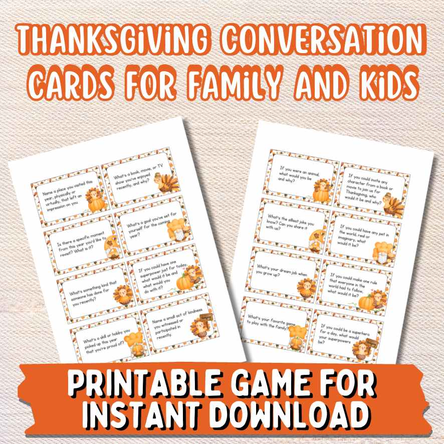 THANKSGIVING CONVERSATION STARTERS - Image 3