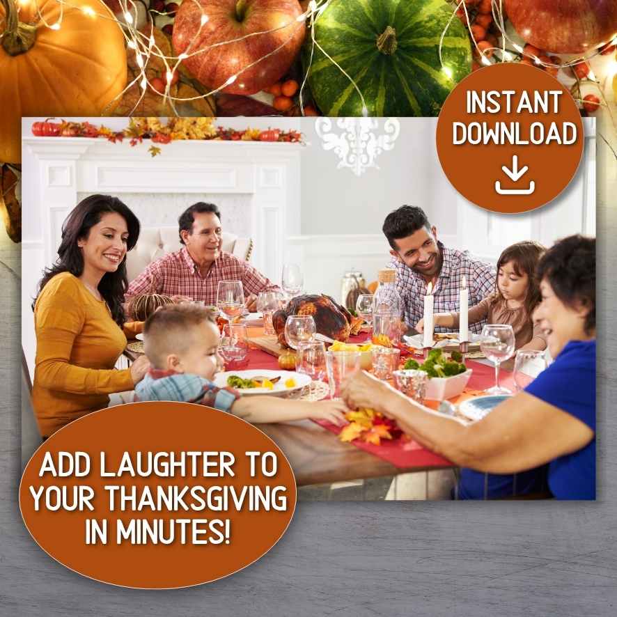 THANKSGIVING FILL IN THE BLANKS - Image 6