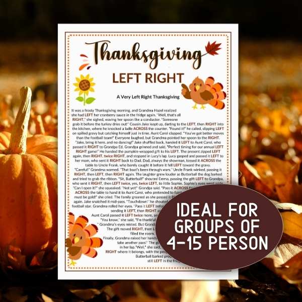 THANKSGIVING LEFT RIGHT GAME - Image 4