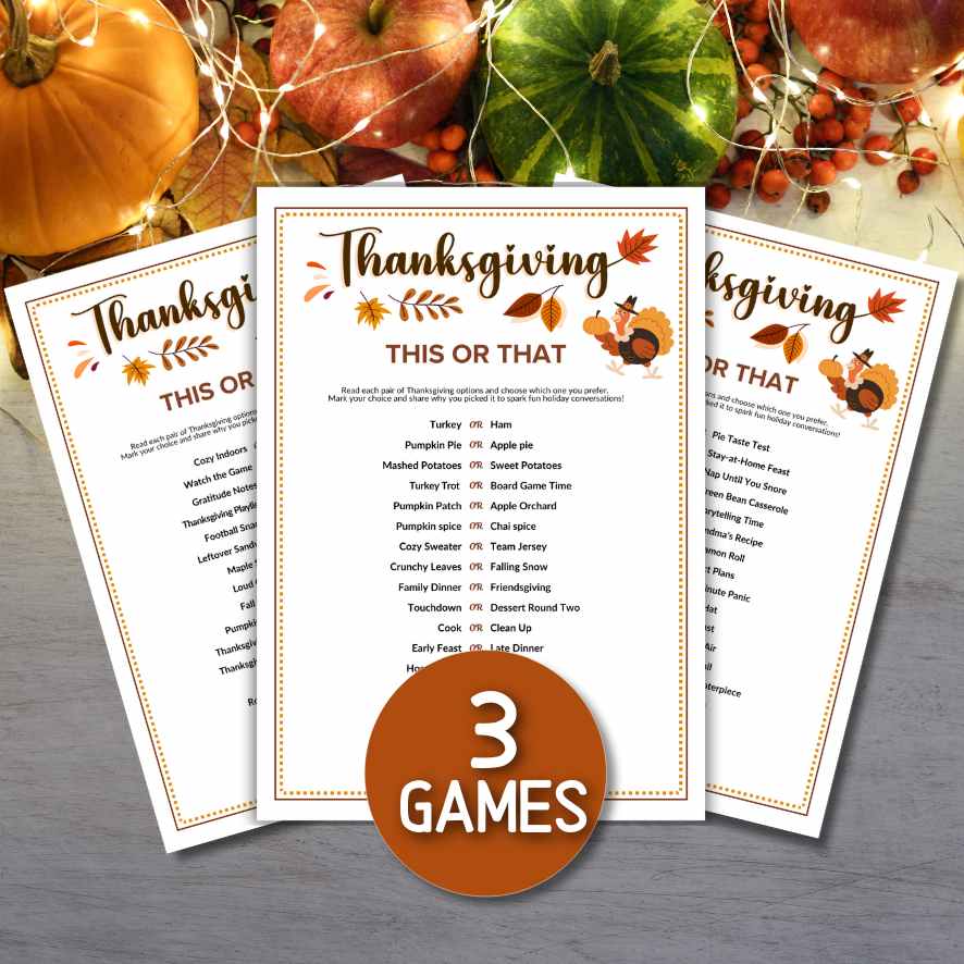 THANKSGIVING THIS OR THAT PRINTABLE