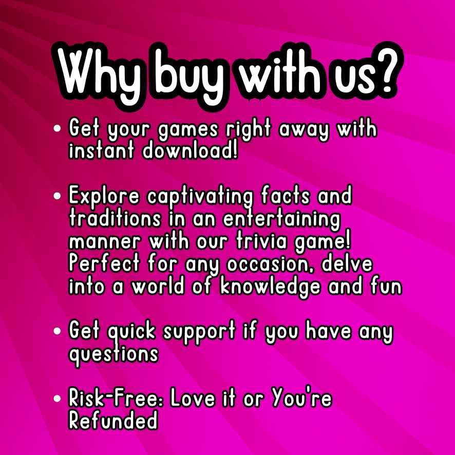 TRIVIA GAME PRINTABLE - Image 5