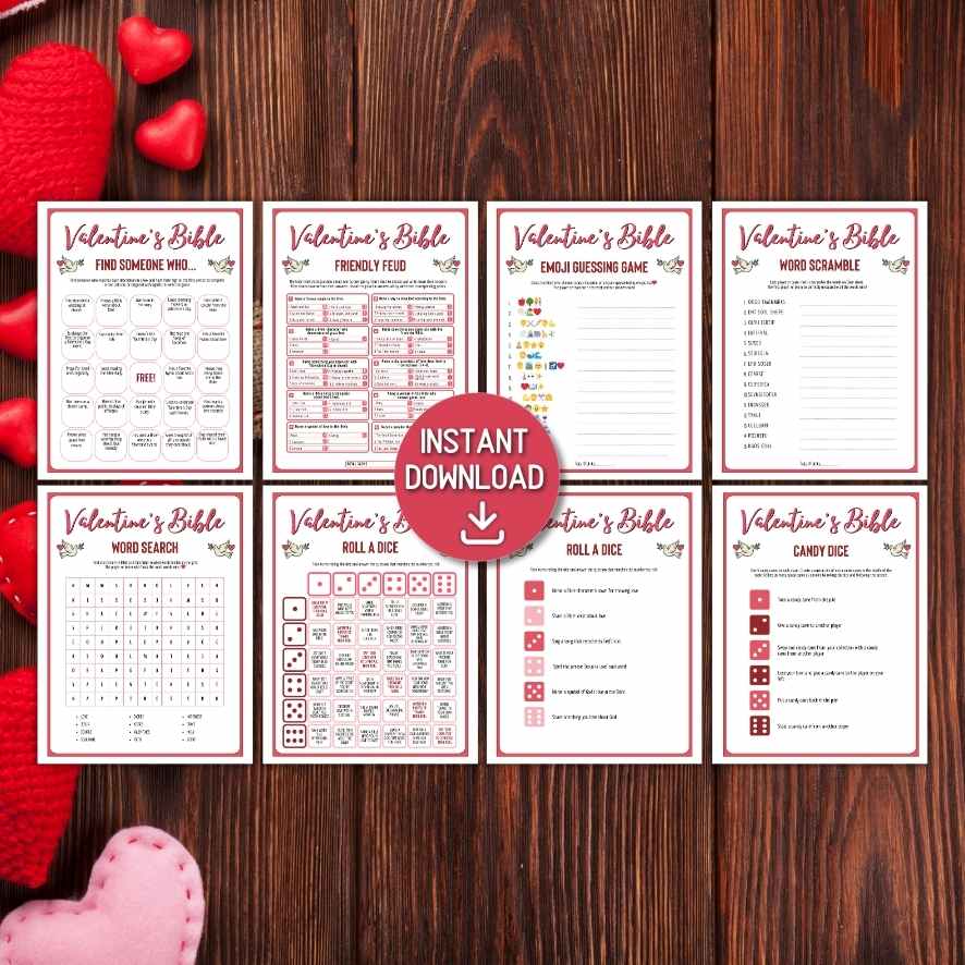 VALENTINES BIBLE GAMES PRINTABLE - Image 4