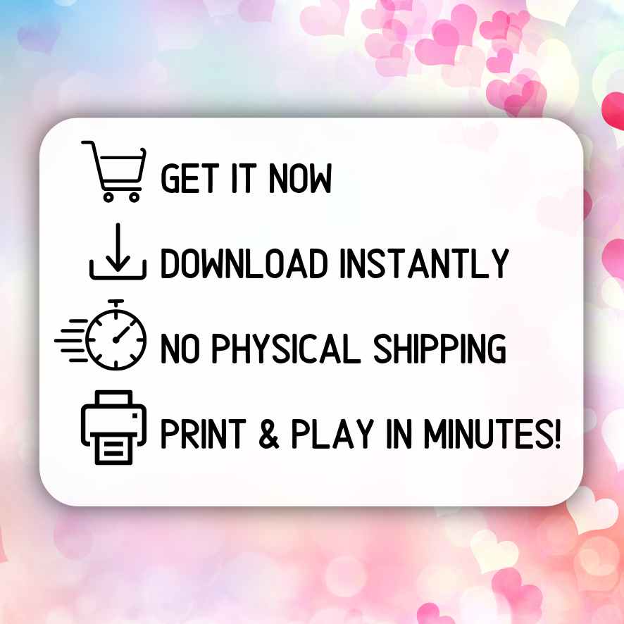 VALENTINES BINGO CARDS PRINTABLE GAME - Image 9