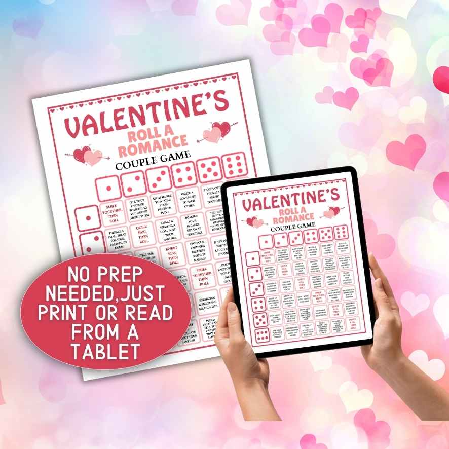 VALENTINES COUPLE DICE GAME - Image 3