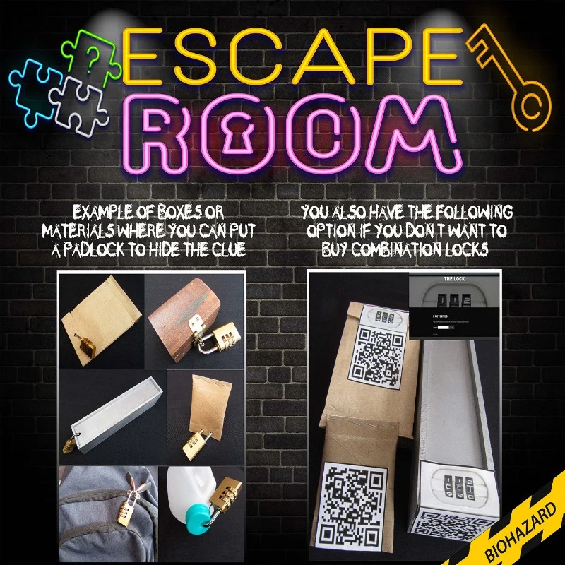 VIRUS, SECRET LAB ESCAPE ROOM - TEENS AND ADULTS - A REAL EXPERIENCE AT HOME - Image 5