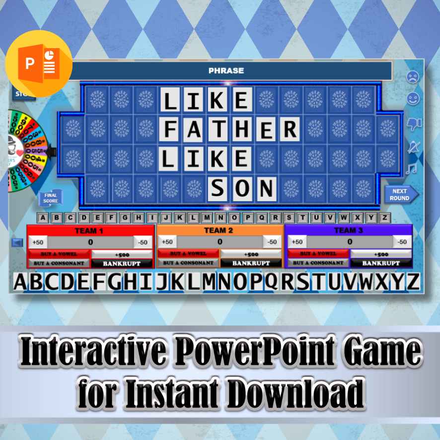 WHEEL OF FATHER'S DAY GAME - Image 4